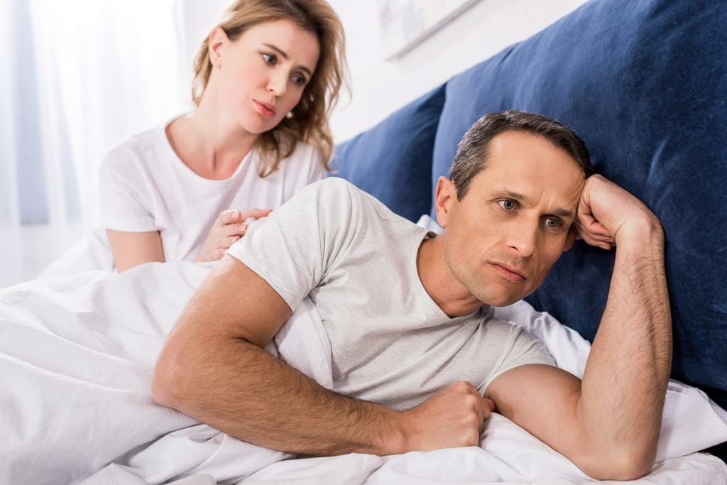 Ansia da prestazione uomo innamorato